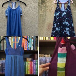 Lot of 4 Lululemon Tank Tops size 4 EUC!